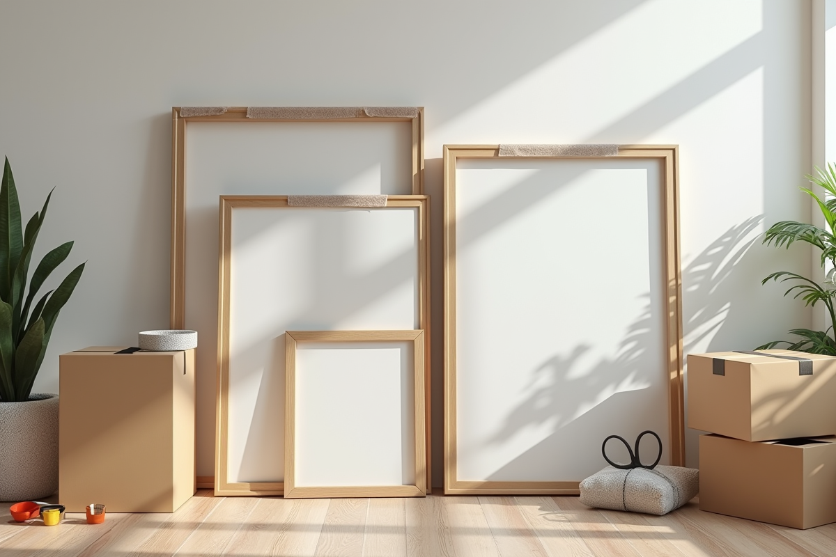 emballage tableaux